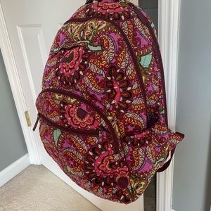 Gently Used Vera Bradley Campus Backpack